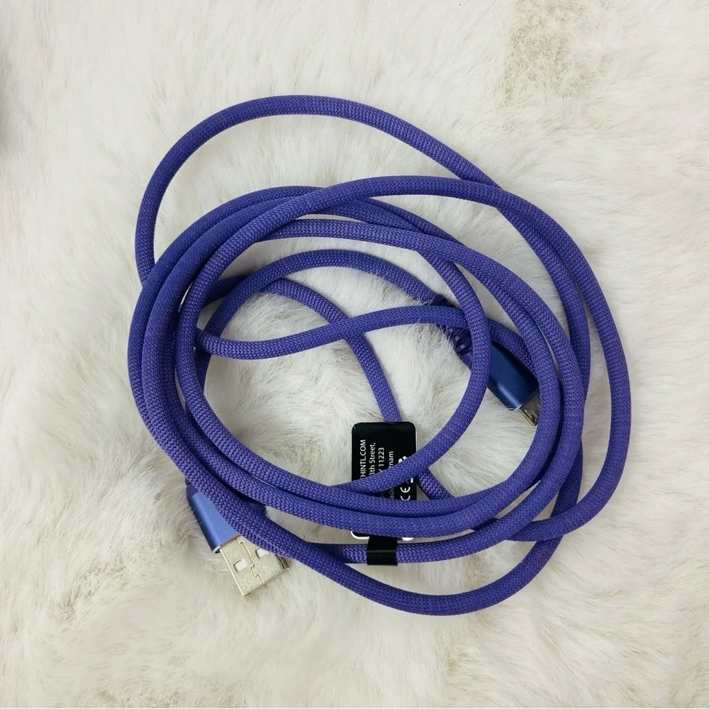 Premium 6ft Micro USB Cable - Purple
